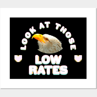 Eagle Man. Look at those low rates. Posters and Art